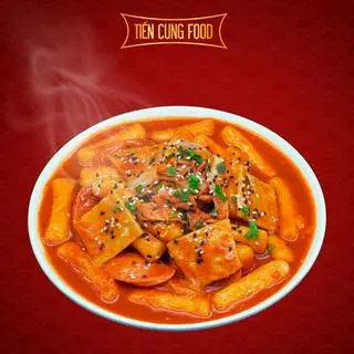 Hình ảnh Tokbokki - Topping Chả Cá - Xúc Xích Sốt Cay Hàn Quốc