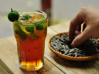 Hình ảnh trà tắc xí muội trân châu trắng