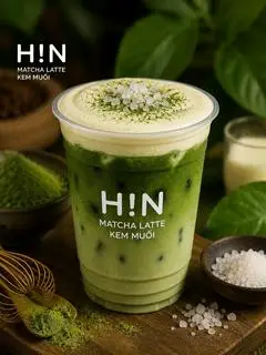 Hình ảnh Matcha Latte Kem muối