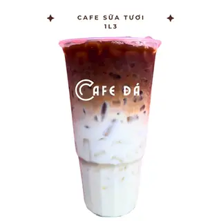 Hình ảnh Cafe sữa tươi chà bá 1L3