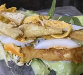 Hình ảnh Bánh Tráng Cuốn Chay 1 cuốn