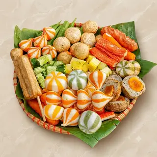 Hình ảnh Combo Cá Viên Chiên Size S ( Lắc Phô Mai)  