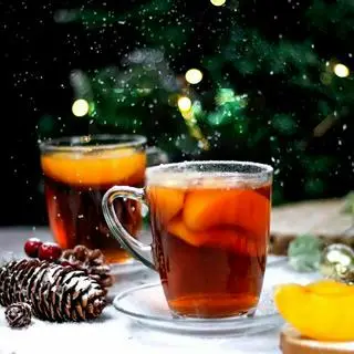 Hình ảnh Hồng trà đào size M