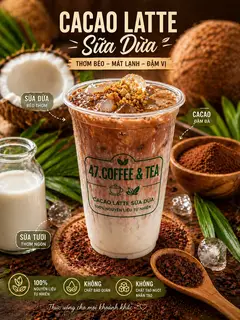 Hình ảnh Cacao sữa dừa