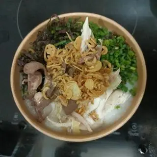 Hình ảnh cháo bầu dục