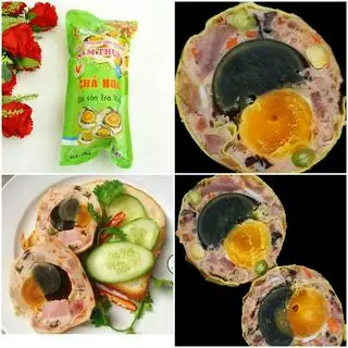 Hình ảnh Chả hoa trứng muối mix bắc thảo 500gr