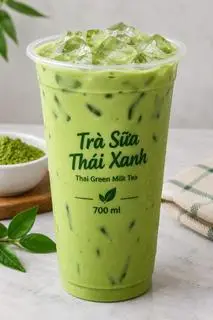 Hình ảnh Trà Sữa Thái Xanh
