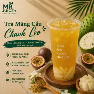 Hình ảnh Trà Mãng Cầu Chanh Leo