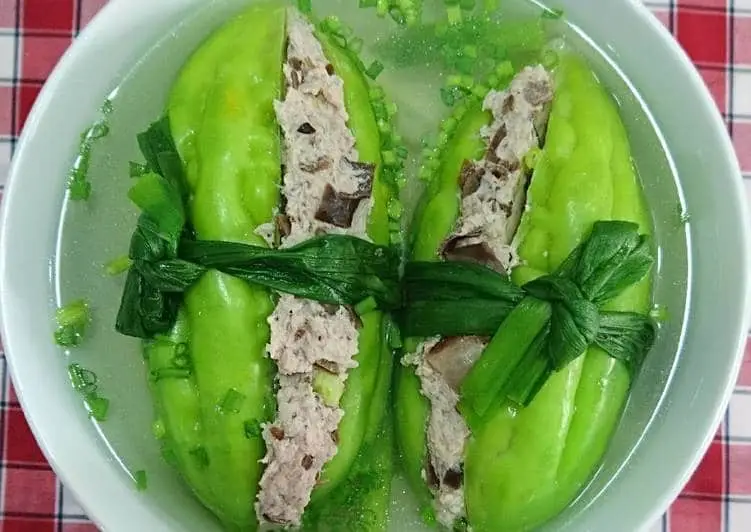 Hình ảnh Canh khổ qua dồn thịt