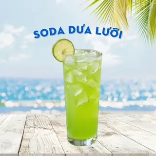 Hình ảnh Soda dưa lưới
