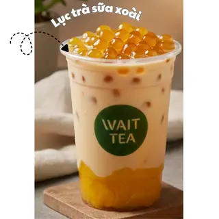 Hình ảnh Lục trà sữa xoài hoàng kim