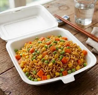 Hình ảnh MÌ TRỘN RAU CỦ 
