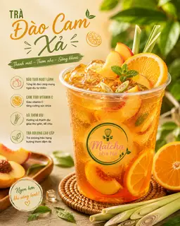 Hình ảnh Trà đào cam xả 