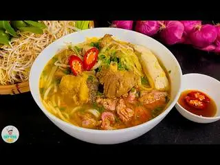 Hình ảnh Bún bò sườn non - chả