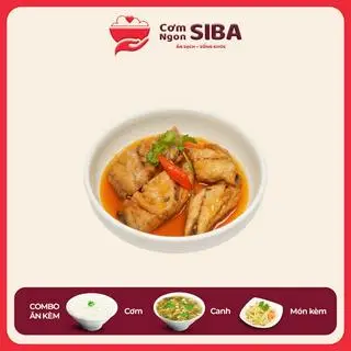 Hình ảnh Cơm cá cam rim mắm