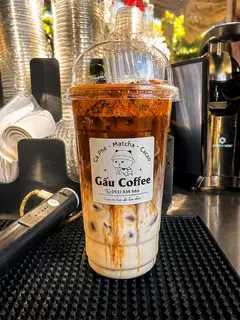 Hình ảnh caffe latte caramel 