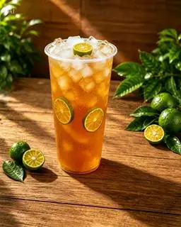Hình ảnh Trà tắc thạch dừa 700ml