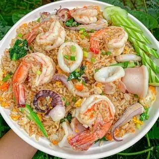 Hình ảnh Cơm rang hải sản xuất lớn