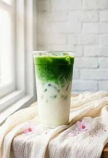 Hình ảnh MATCHA LATTE size L tặng Topping 