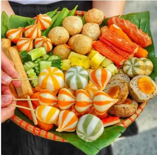Hình ảnh cá viên/bò viên/ tôm viên chiên