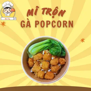 Hình ảnh  mì trộn gà popcorn