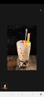 Hình ảnh Trà sữa phun topping