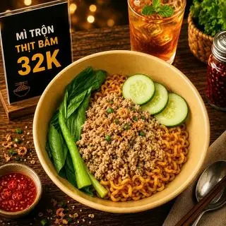 Hình ảnh Mì Trộn Thịt Bằm (Chưa Kèm Súp)