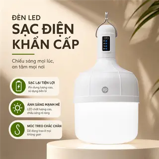 Hình ảnh Đèn LED khẩn cấp sạc điện Tiện Dụng, Bền Đẹp, Dễ Sử Dụng