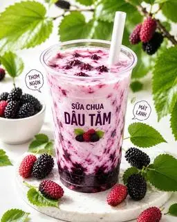 Hình ảnh Sữa Chua Dâu Tằm
