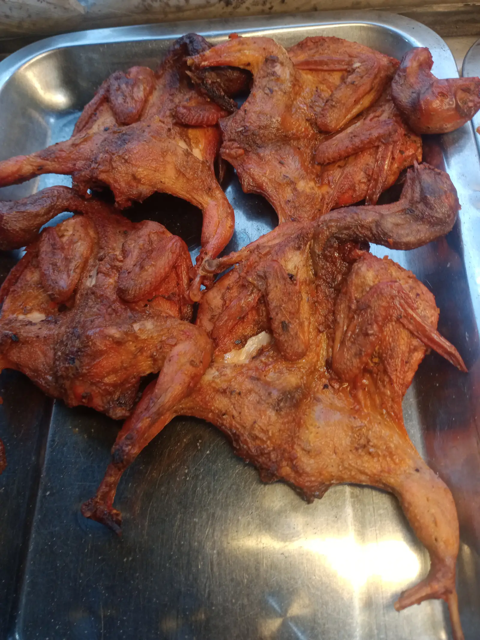Hình ảnh chim cút nướng 4con 90000