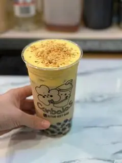 Hình ảnh Trà Sữa Olong Kem Trứng Dừa Nướng