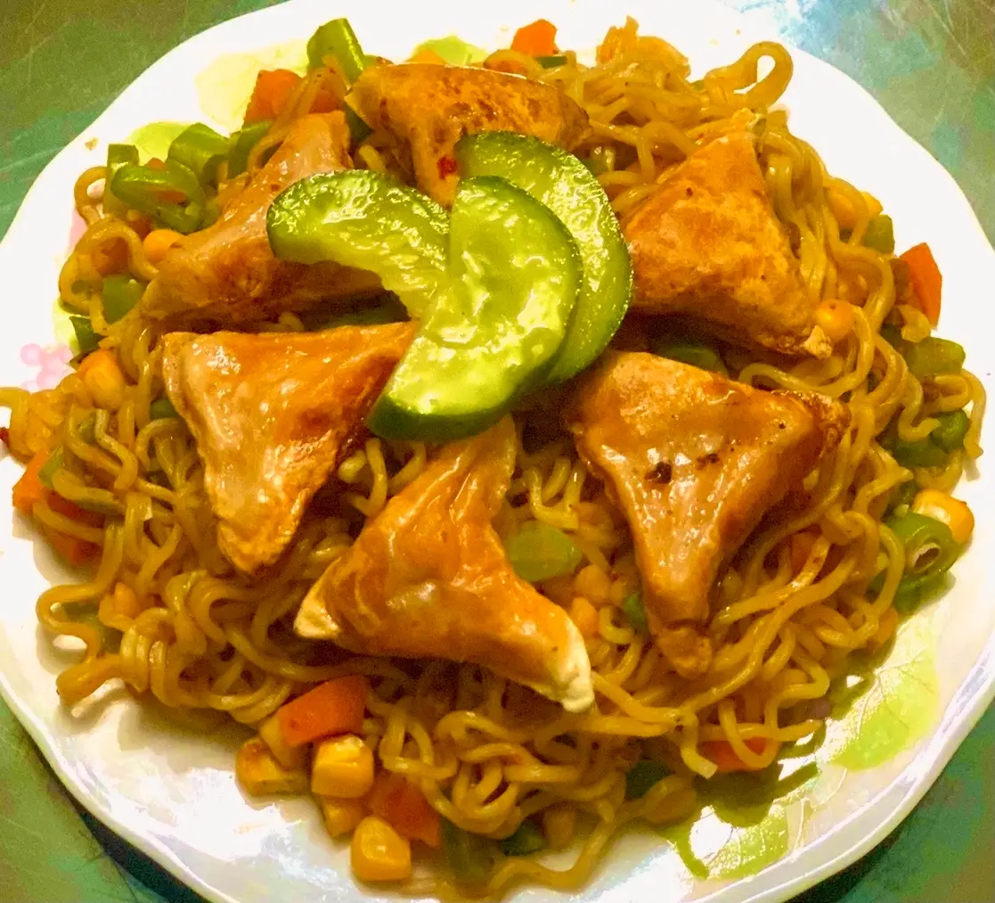 Hình ảnh Mì Trộn Há Cảo