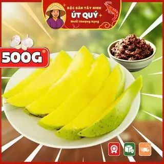 Hình ảnh COMBO Nửa Ký Xoài Tứ Quý Kèm Hũ Ruốc Siêu Ngon 200G