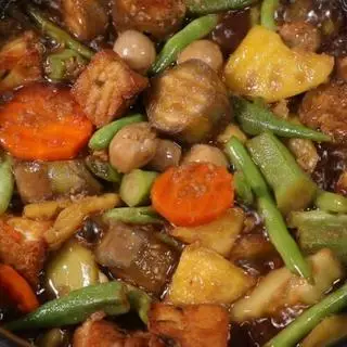 Hình ảnh Cơm kho chay thập cẩm