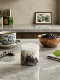 Hình ảnh Sữa Chua Nếp Cẩm