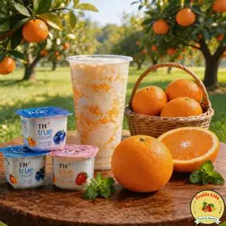 Hình ảnh Sữa Chua Cam