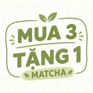 Hình ảnh DEAL MATCHA - MUA 3 TẶNG 1