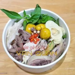 Hình ảnh Bún Gà Chua Cay - Lá É ( Full Topping)