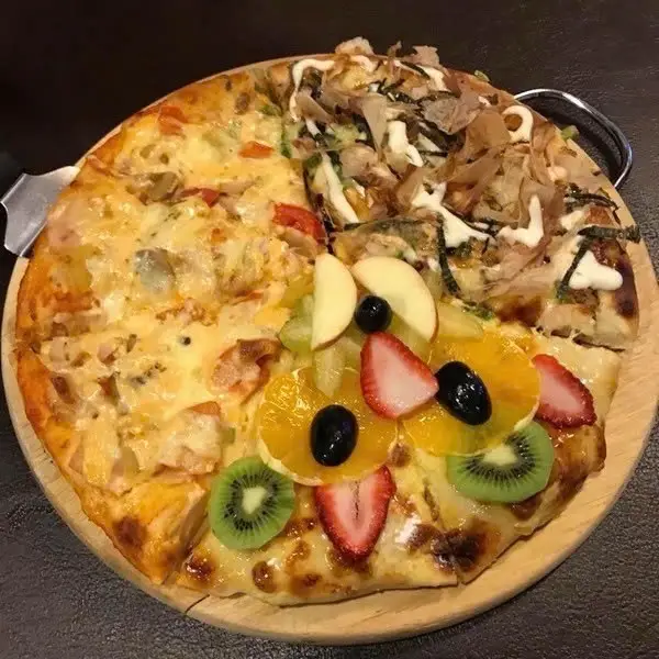 Hình ảnh PIZZA 3 VỊ (01 bánh VỪA 21cm)