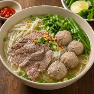 Hình ảnh Hủ tiếu bò viên