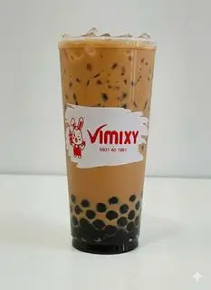 Hình ảnh 02 cốc Trà sữa trân châu đường đen size L