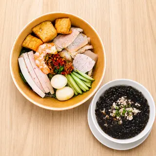 Hình ảnh Combo bún nước tương đặc biệt - canh rong biển
