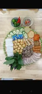 Hình ảnh bún đậu 3 4 người + 3 4 trà tắc
