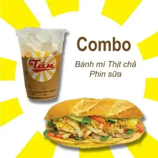 Hình ảnh Combo Bánh Mì Thịt Chả + Phin Sữa