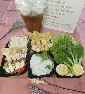 Hình ảnh Lẩu Tứ Xuyên Chay( 2 người)