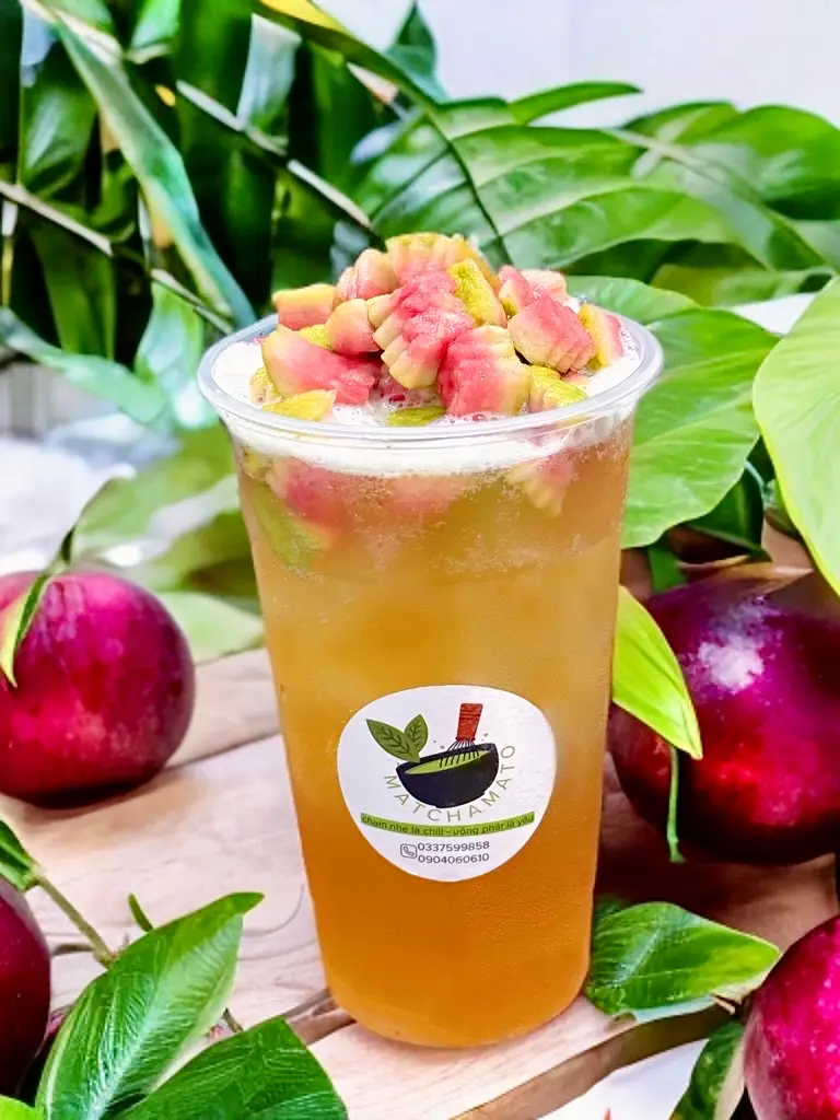 Hình ảnh Trà Ổi Hồng