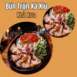 Hình ảnh Bún trộn xá xíu