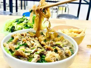Hình ảnh Bánh đa thêm cá 