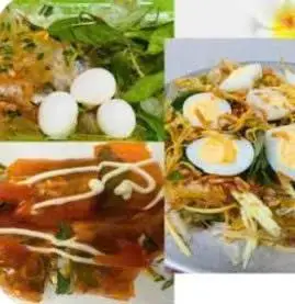 Hình ảnh Combo bánh tráng cuốn, bánh tráng trộn mỡ hành , bánh tráng trộn thập cẩm  80k