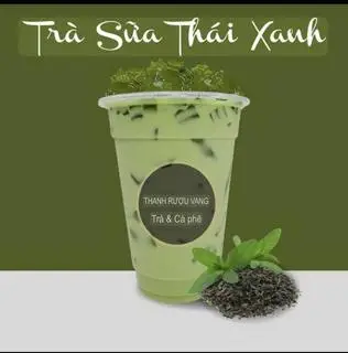 Hình ảnh trà sữa tháu xanh 